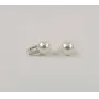 Серьги с большим жемчугом Maxi Silver 8110