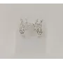 Сережки лепестки Maxi Silver 8106