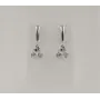 Серьги трилистник Maxi Silver 8104