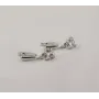 Серьги трилистник Maxi Silver 8104