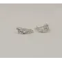 Серьги с цирконами Maxi Silver 8100