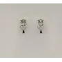 Серьги совы Maxi Silver 8099