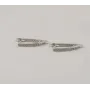 Сережки прищепки Maxi Silver 8098