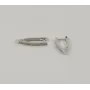 Сережки прищепки Maxi Silver 8098