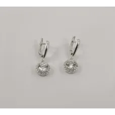Висячие сережки Maxi Silver 8097