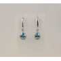 Висячие сережки капли Maxi Silver 8092
