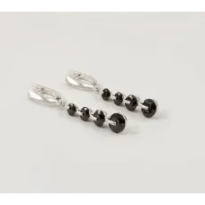 Сережки высокие Maxi Silver 8090 Сережки высокие Maxi Silver 8090