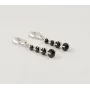 Сережки высокие Maxi Silver 8090