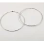 Серьги конго Maxi Silver 8089
