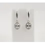 Серьги висячие с камнями Maxi Silver 7965