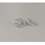 Серьги розы Maxi Silver 7962