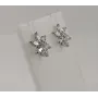 Серьги цветки Maxi Silver 7961