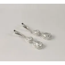 Длинные серьги Maxi Silver 7954