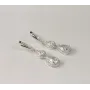 Длинные серьги Maxi Silver 7954