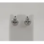 Серьги овал Maxi Silver 7952