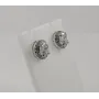 Серьги овал Maxi Silver 7952