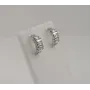 Серьги с прямоугольными камнями Maxi Silver 7945