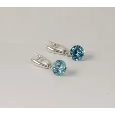 Сережки висячие Maxi Silver 7944 Сережки висячие Maxi Silver 7944