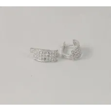 Серьги дорожка Maxi Silver 7939