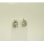 Сережки с лошадьми Maxi Silver 7822