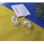 Сережки с лошадьми Maxi Silver 7822