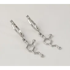 Серьги дофамин Maxi Silver 7751