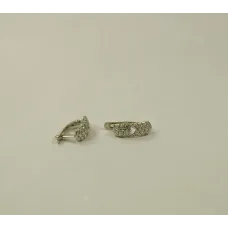 Серьги в форме сердца Maxi Silver 7605