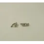 Серьги в форме сердца Maxi Silver 7605