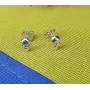 Серьги череп Maxi Silver 7454