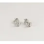 Серьги череп Maxi Silver 7454