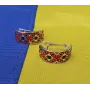 Серьги алатырь Maxi Silver 7395