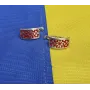 Сережки с эмалью Maxi Silver 7124