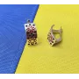 Сережки вышиванки Maxi Silver 7122