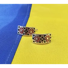 Сережки вышиванки Maxi Silver 7122 Сережки вышиванки Maxi Silver 7122