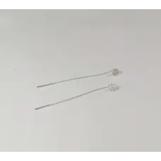 Пусеты 82095 Maxi Silver 6771