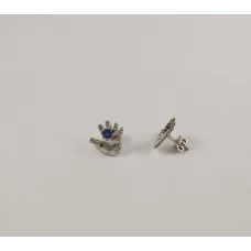 Пусеты ручка младенца Maxi Silver 6322