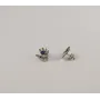 Пусеты ручка младенца Maxi Silver 6322