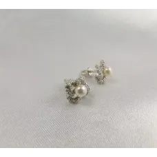 Пусеты 80120 Maxi Silver 6072