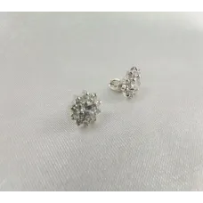 Пусеты 80150 Maxi Silver 6069