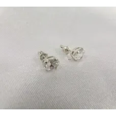 Пусеты 80101 Maxi Silver 6065