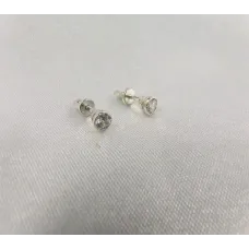Пусеты 80115 Maxi Silver 6063