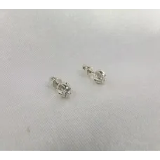 Пусеты 80082 Maxi Silver 6061