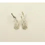 Сережки трезуб Maxi Silver 5897