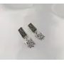 Серьги герб Украины Maxi Silver 5895