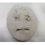 Сережки восьмерки Maxi Silver 5690
