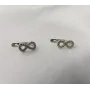 Сережки восьмерки Maxi Silver 5690