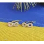 Сережки восьмерки Maxi Silver 5690