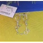 Сережки серотонин и дофамин Maxi Silver 5178
