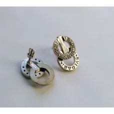 Сережки Bvlgari Maxi Silver 4610