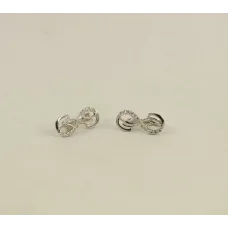 Серьги со знаком бесконечности Maxi Silver 3926